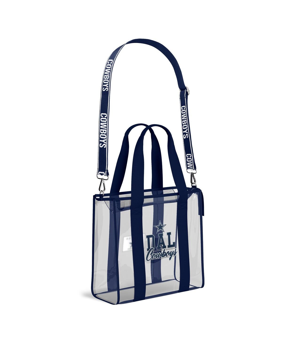 Dallas Cowboys Stadium Tote Bag with Team Color Trim