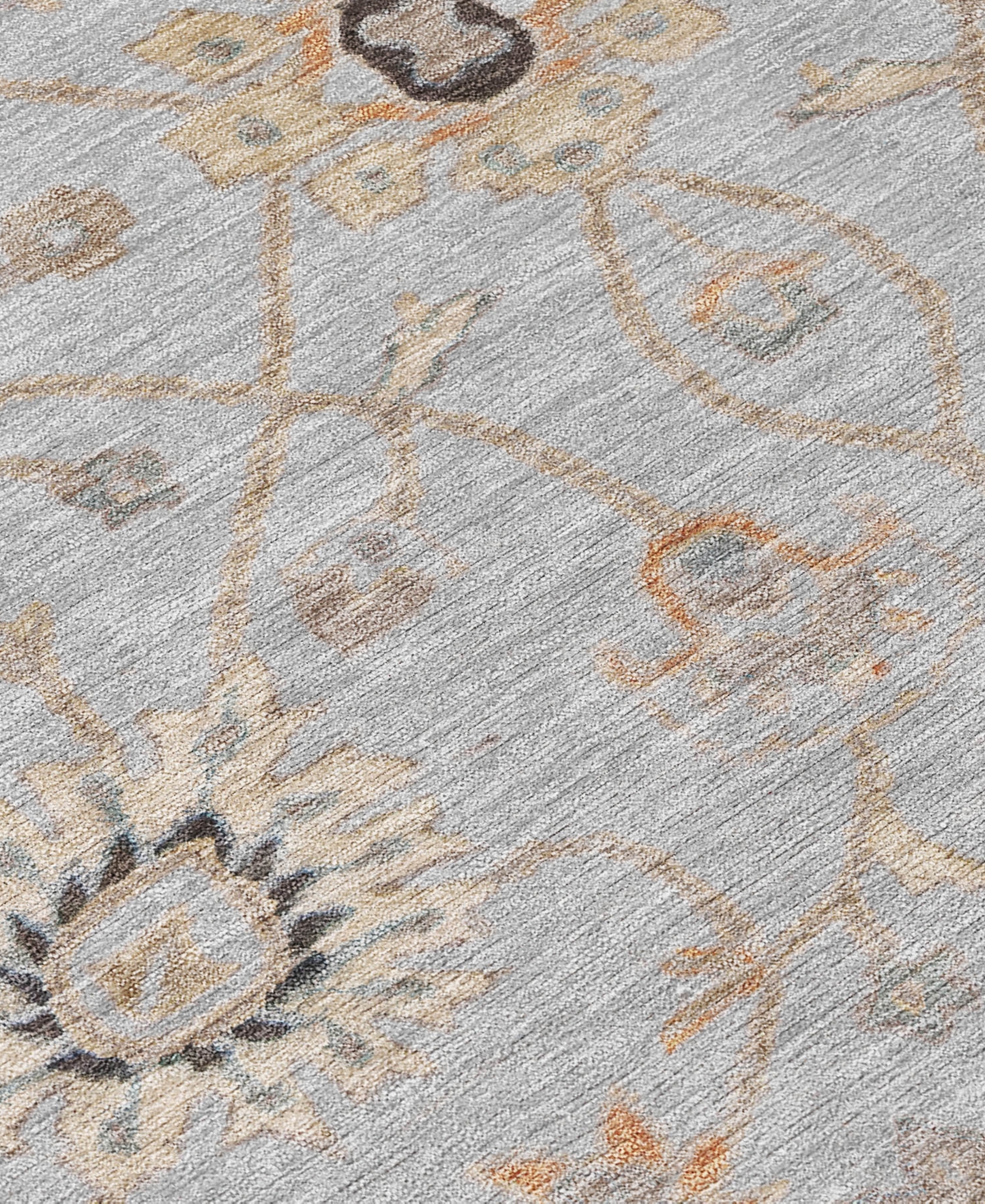 Addison Chantille Machine Washable Acn1137 3'x5' Area Rug In Gray