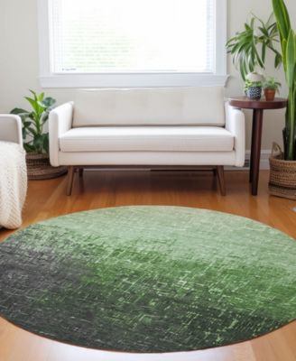 Addison Chantille Machine Washable ACN1066 8'x8' Round Area Rug