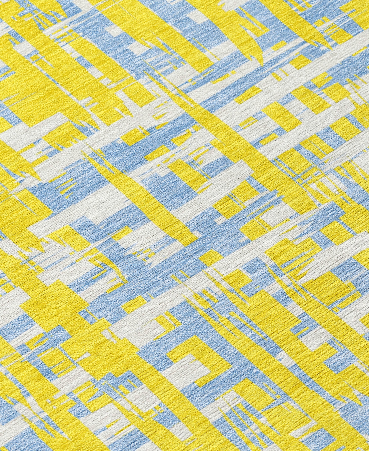 Addison Chantille Mahine Washable Acn1060 3'x5' Area Rug In Yellow