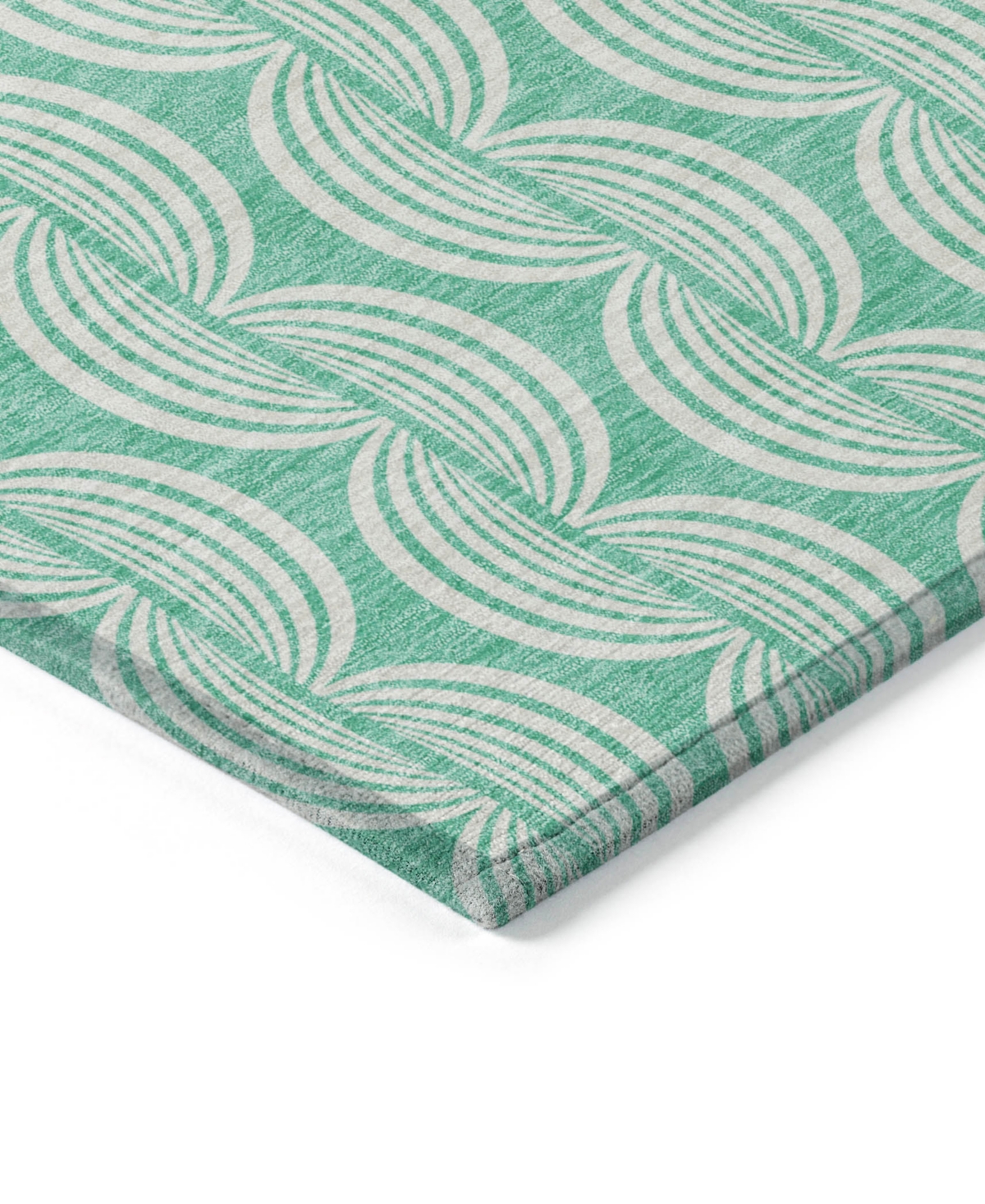 Addison Chantille Mahine Washable Acn1056 5'x7'6" Area Rug In Mint