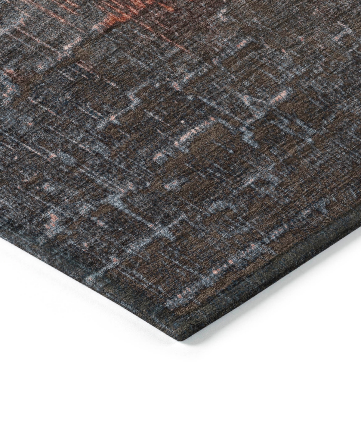 Addison Chantille Mahine Washable Acn1066 2'3"x7'6" Runner Area Rug In Paprika