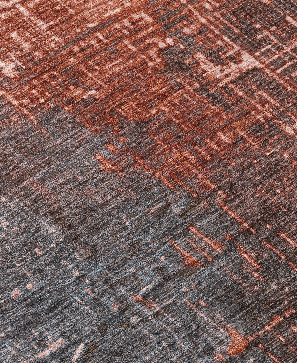 Addison Chantille Mahine Washable Acn1066 2'3"x7'6" Runner Area Rug In Paprika