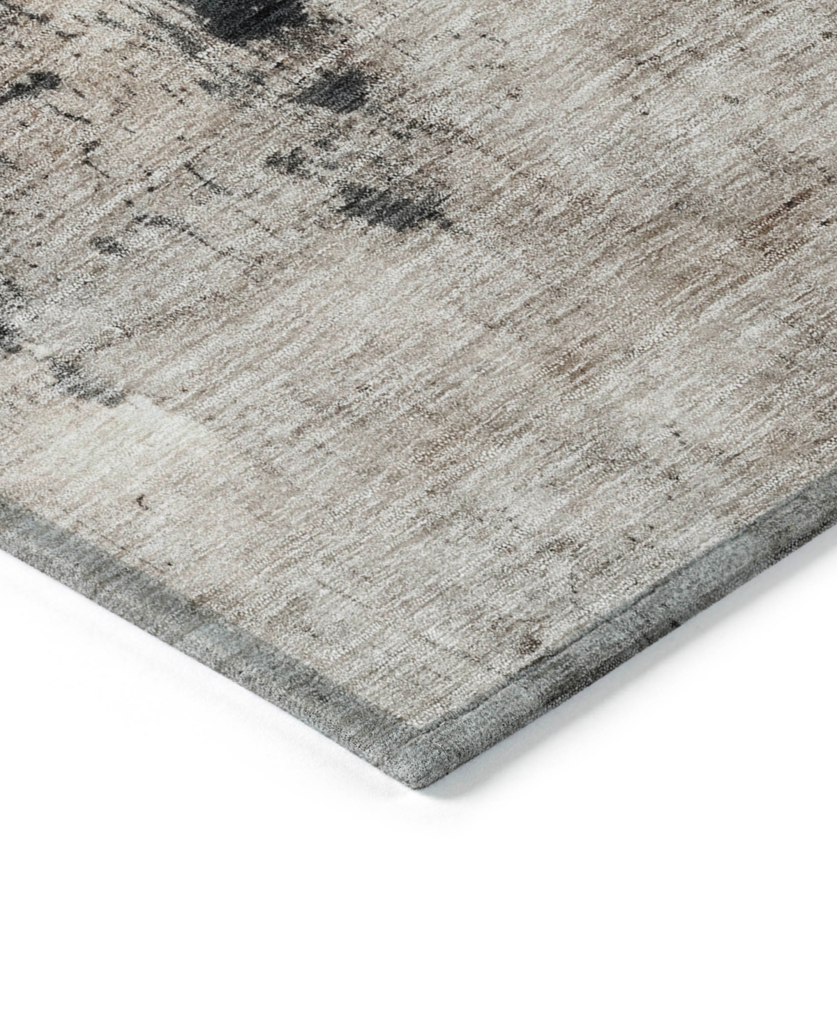 Addison Chantille Machine Washable Acn1215 8'x10' Area Rug In Taupe