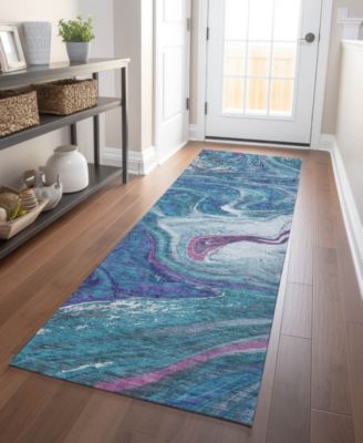 Chantille Machine Washable ACN1061 2'3"x7'6" Runner Area Rug