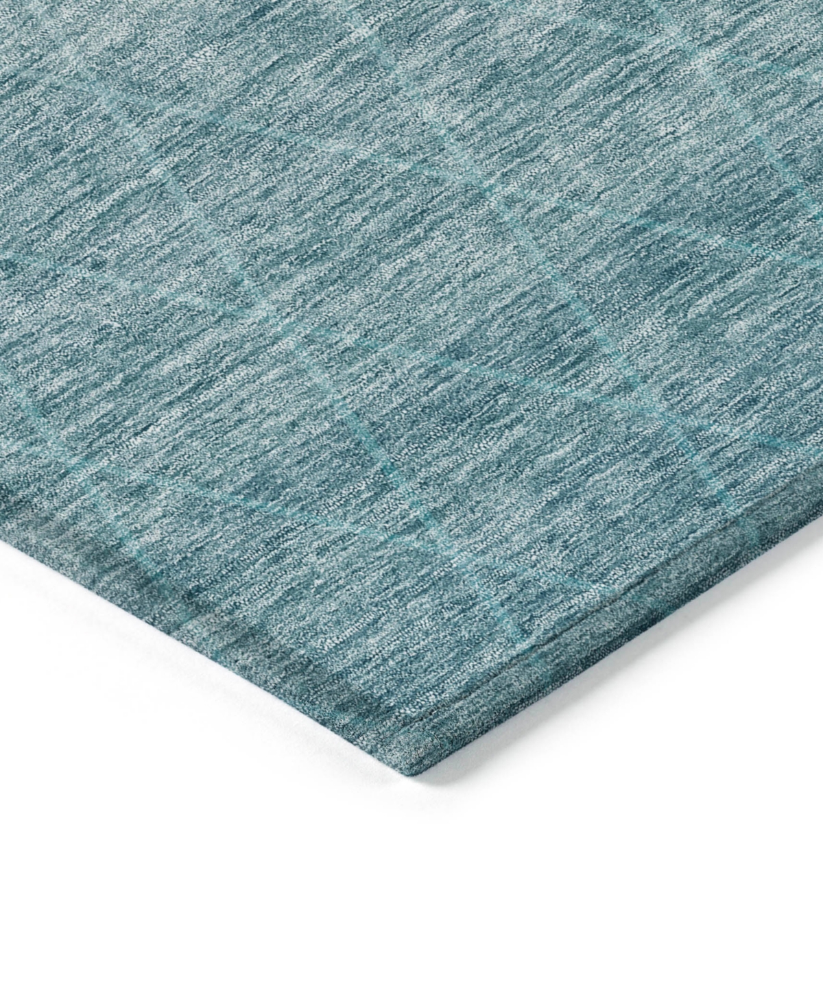 Addison Chantille Machine Washable Acn1175 5'x7'6" Area Rug In Teal