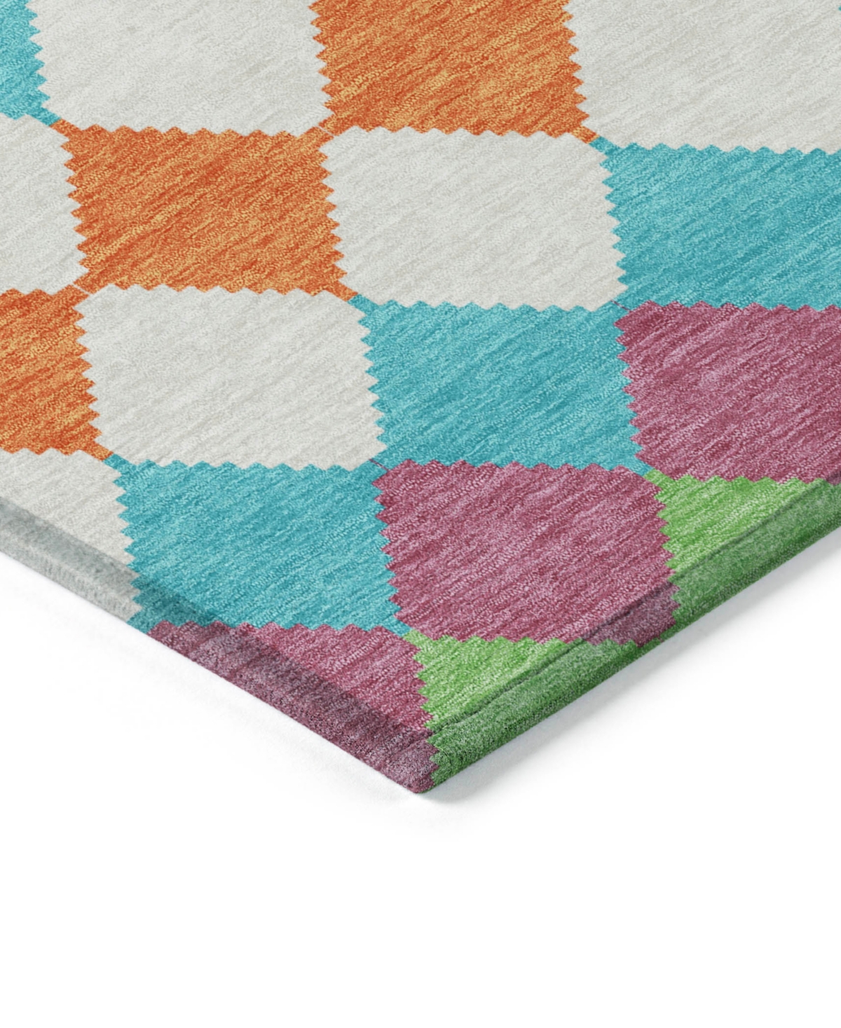 Addison Chantille Machine Washable Acn1007 9'x12' Area Rug In Rose