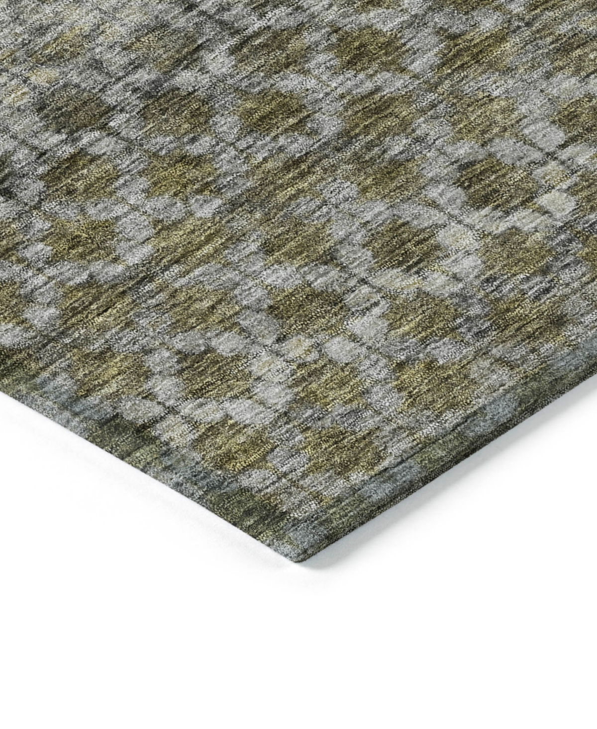 Addison Chantille Machine Washable Acn1168 2'3"x7'6" Runner Area Rug In Charcoal