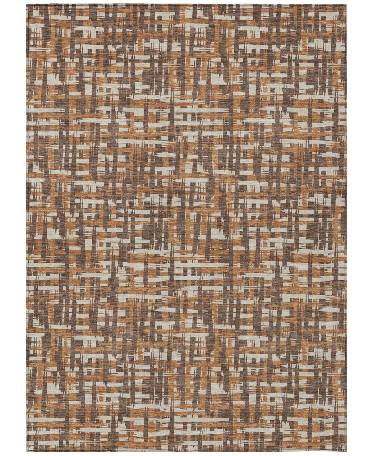 Addison Chantille Mahine Washable Acn1060 10'x14' Area Rug In Chocolate