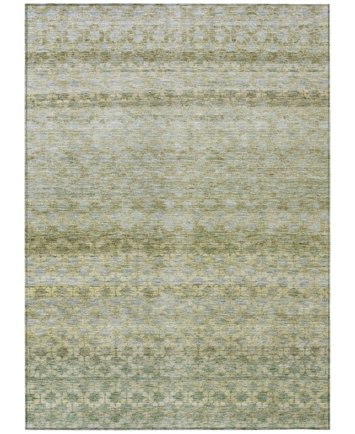Addison Chantille Machine Washable Acn1168 9'x12' Area Rug In Grass
