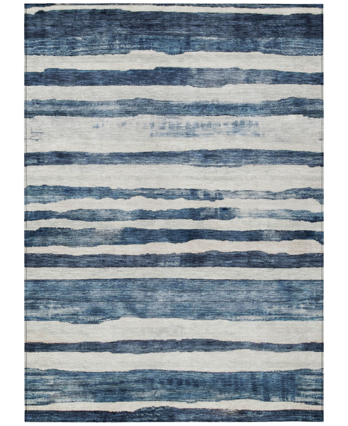 Shop Addison Chantille Machine Washable Acn1191 5'x7'6" Area Rug In Denim