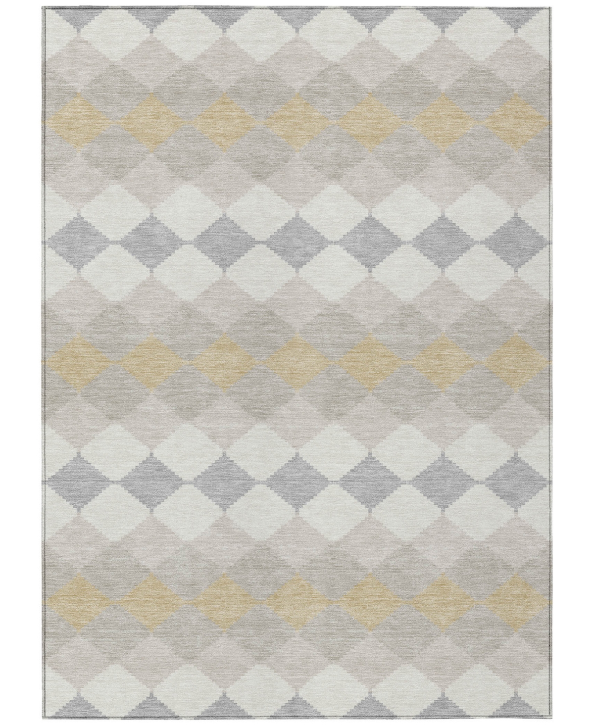 Addison Chantille Machine Washable Acn1007 5'x7'6" Area Rug In Ivory