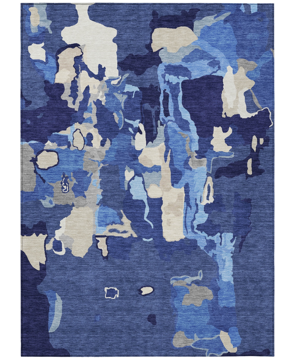 Addison Chantille Mahine Washable Acn1028 9'x12' Area Rug In Navy