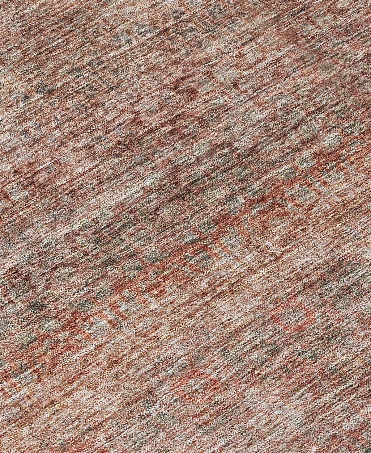 Addison Chantille Machine Washable Acn1174 8'x10' Area Rug In Coral