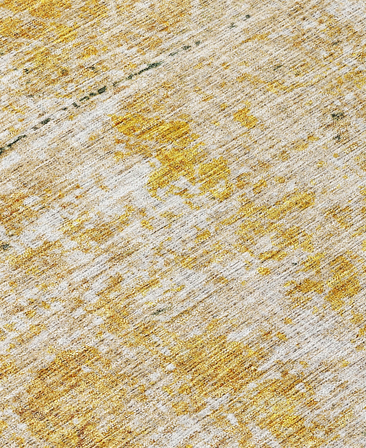 Addison Chantille Machine Washable Acn1169 2'3"x7'6" Runner Area Rug In Gold