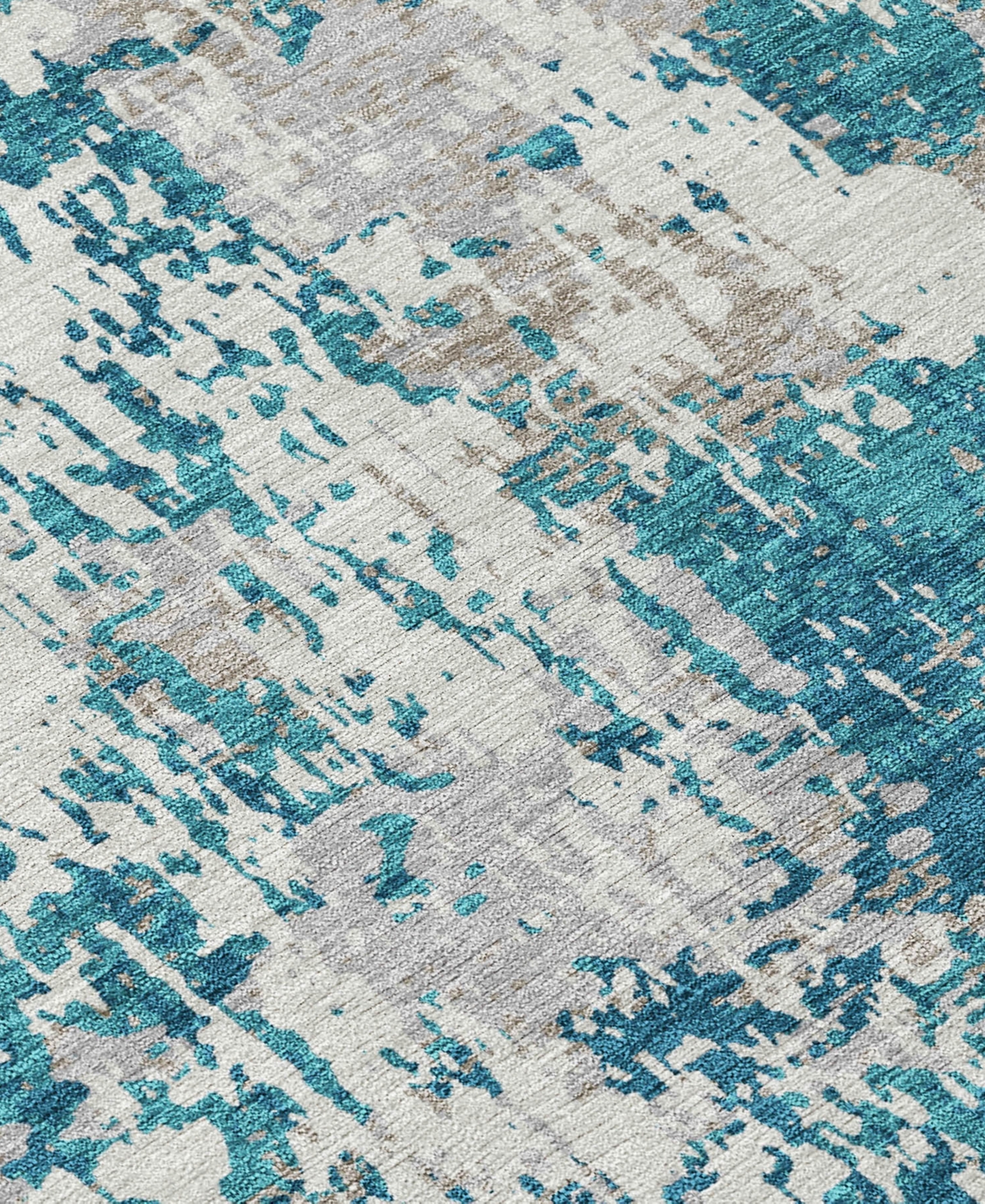 Addison Chantille Machine Washable Acn1008 2'3"x7'6" Runner Area Rug In Teal
