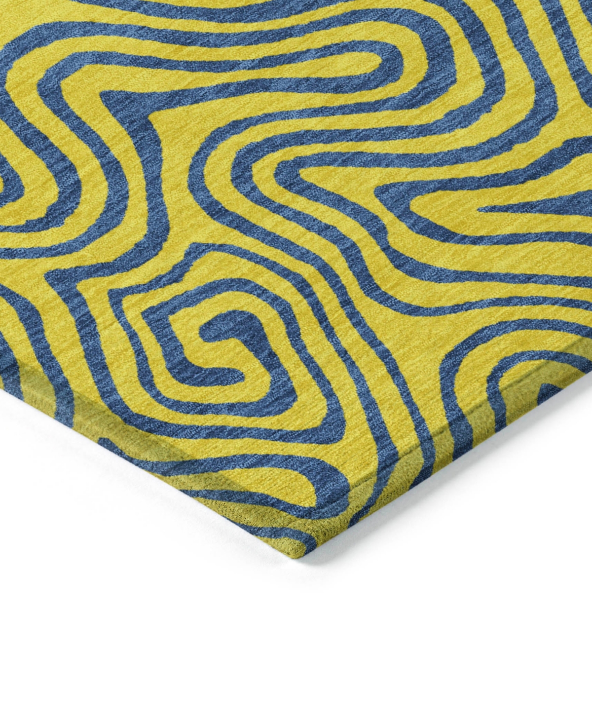 Addison Chantille Mahine Washable Acn1031 8'x10' Area Rug In Yellow