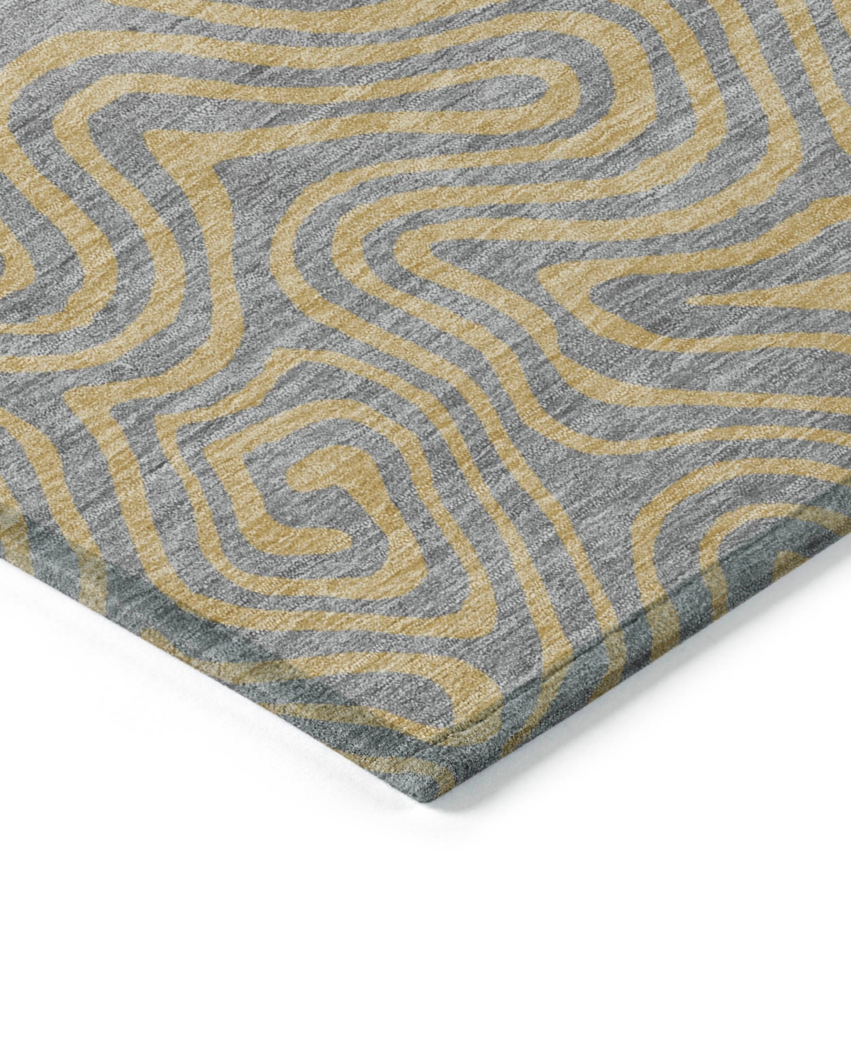 Addison Chantille Mahine Washable Acn1031 8'x10' Area Rug In Gray