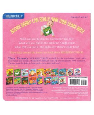 Indestructibles Basic Word Book Set for Infant and Toddlers - Set of 6