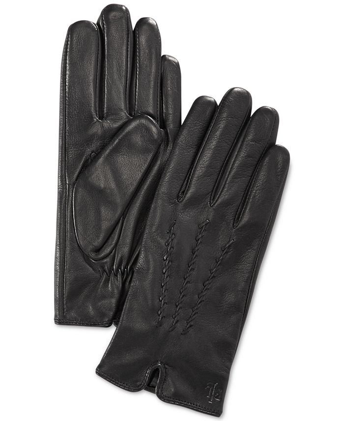 Lauren Ralph Lauren Whip Stitch Points Gloves - Macy's