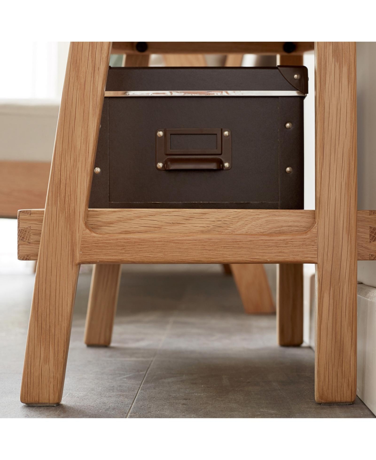 Slickblue 3-Tier Beech Wood Storage Bench - Premium Shoe Rack Organizer for Entryway, Bathroom, Living Room, Bedroom, Hallway, Patio, and Kitchen - Na