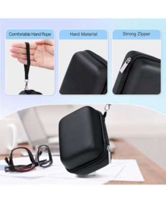 Polono Genuine Label Printer Case Compatible with P31S and L1-A Label Maker, Hard Carry Label Printer Case for Labeler Makers (Case Only)