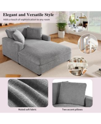 Mirod Oversized Chaise, 53.5" x 70.9