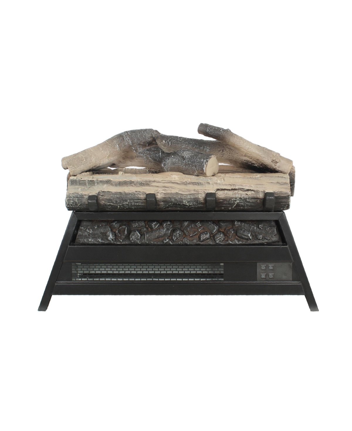 Streamdale Furniture 23 inch Electric Fireplace 3D Log set insert, Infrared Fireplace Heater for Indoor