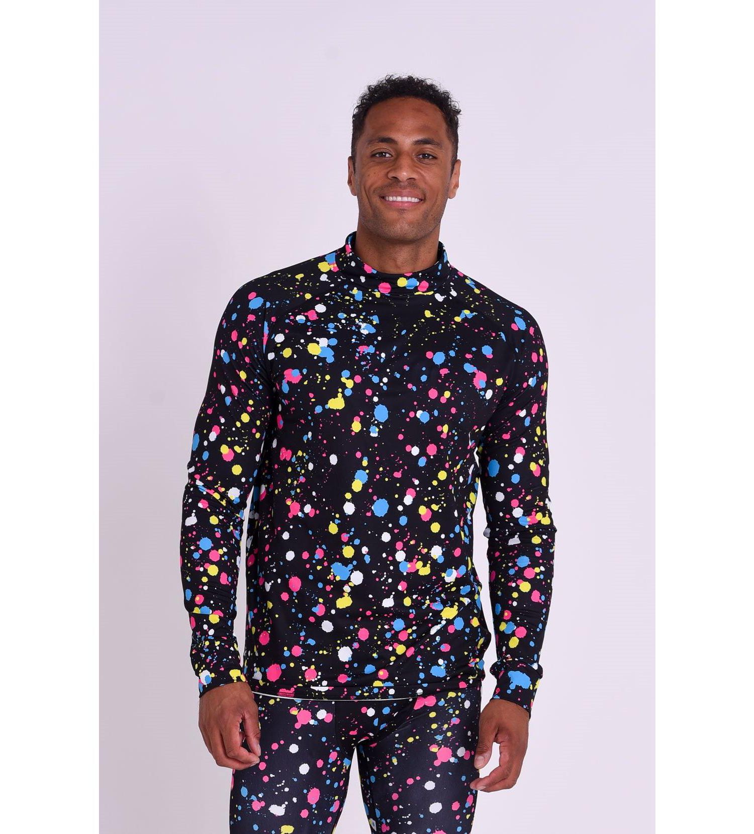 Men's Baselayer Top - Catalina Wine Mixer