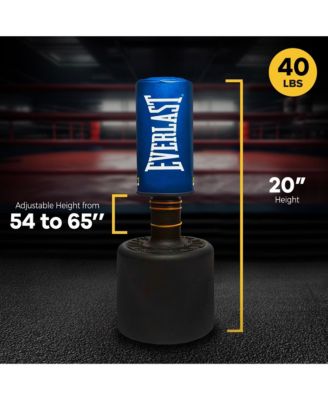 Powercore Free Standing Heavy Duty Fitness Training Bag with Kit, Blue