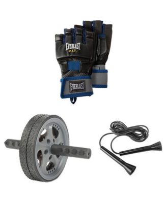 Powercore Free Standing Heavy Duty Fitness Training Bag with Kit, Blue