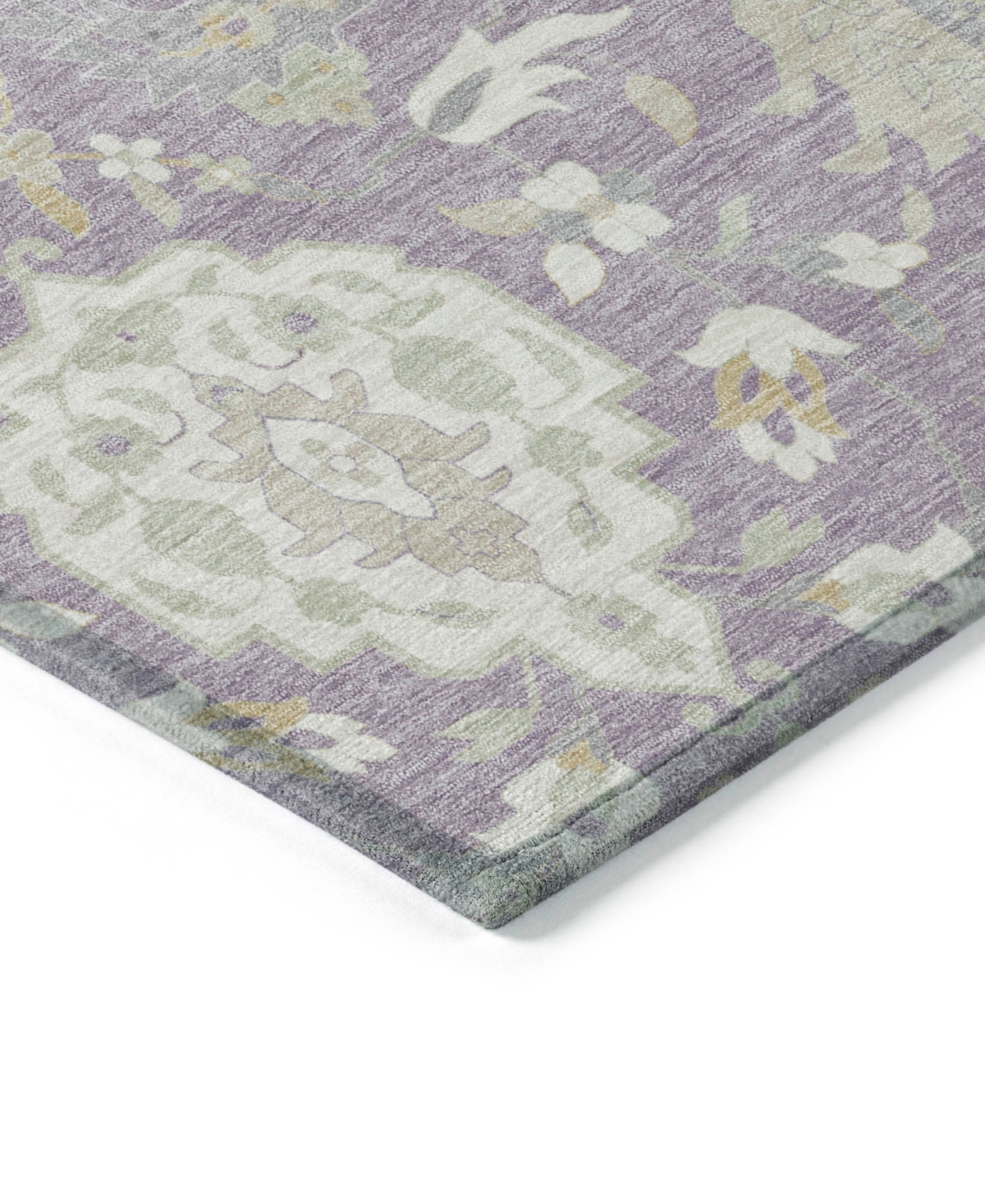 Addison Chantille Machine Washable Acn1026 10'x14' Area Rug In Lavender