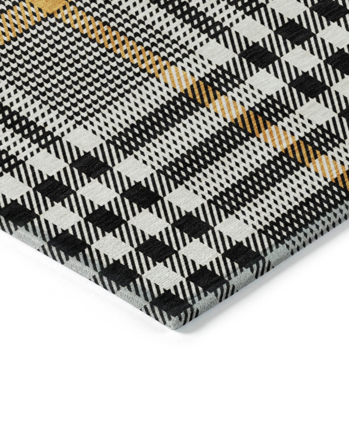 Addison Chantille Mahine Washable Acn1054 8'x10' Area Rug In Black
