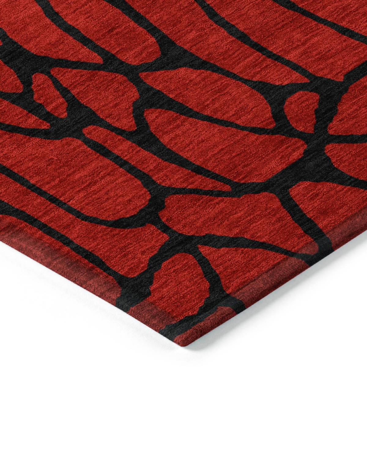 Addison Chantille Machine Washable Acn1023 5'x7'6 Area Rug In Red
