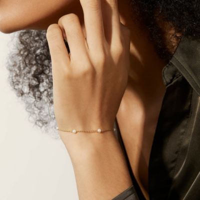 Pearl Station Bracelet - Adelie