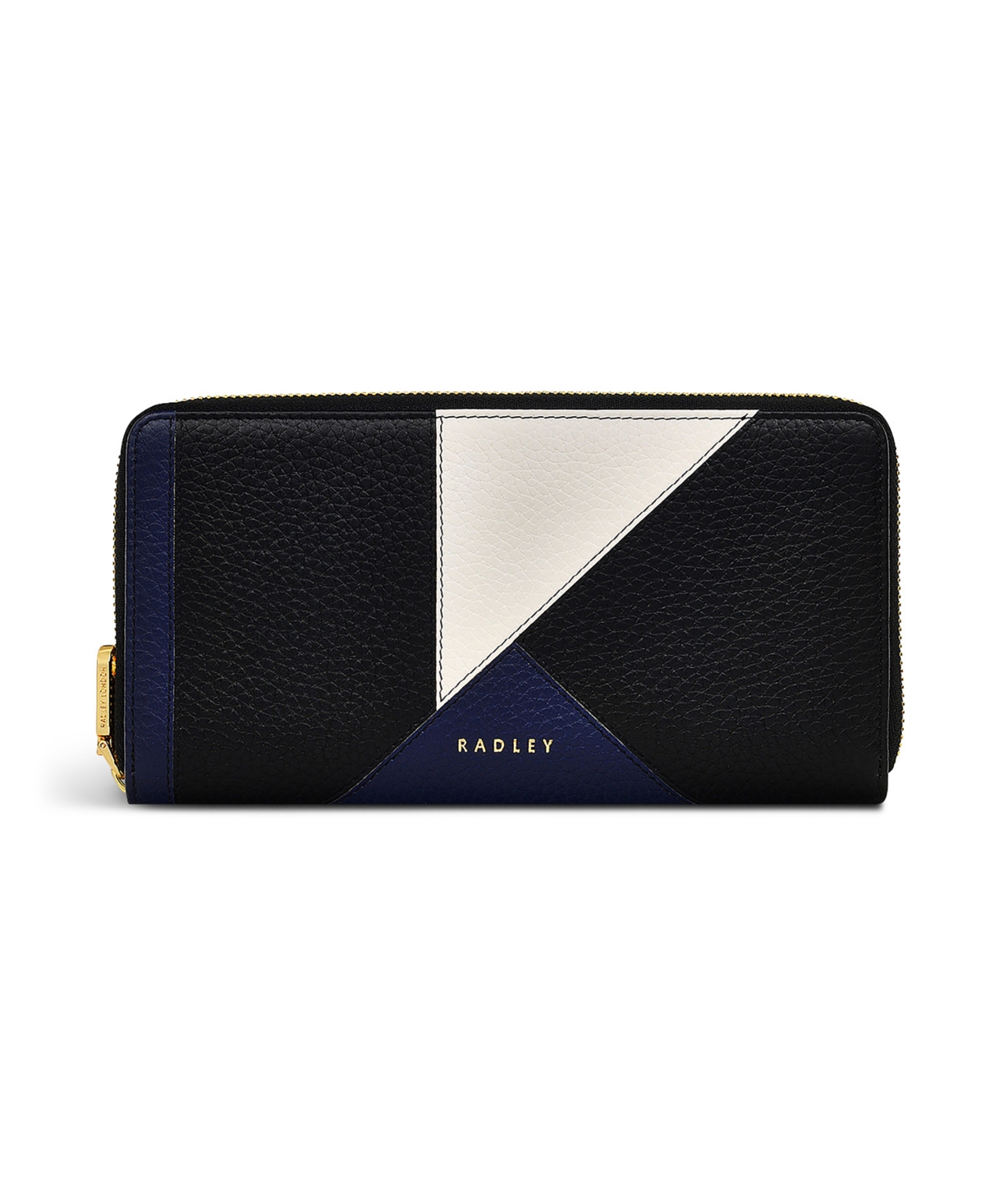 Radley London Kensington Place Patchwork Zip Around Wallet In Black