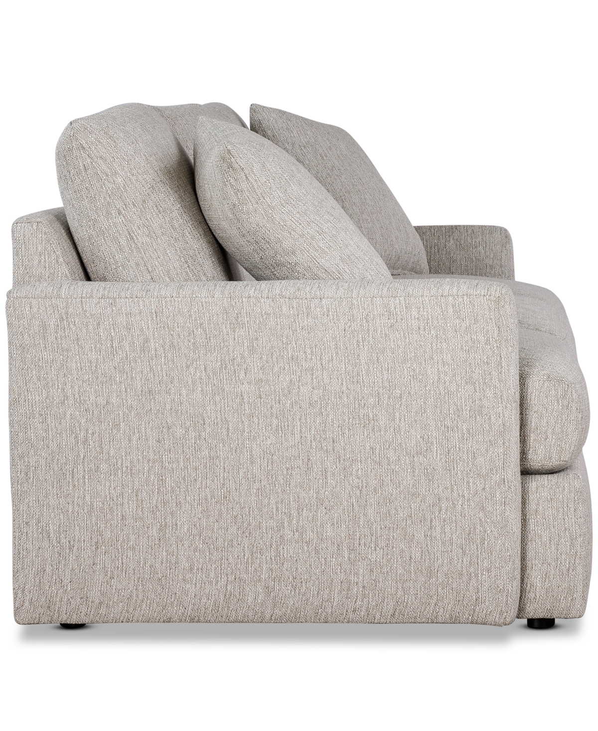Macy's Tilmar Fabric Arm Chair With Deep Seating, Exclusively At  In Pebble