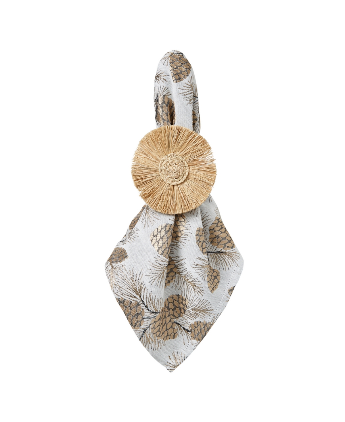 Shop Mode Living Verbier Napkins, Set Of 4 In Bronze