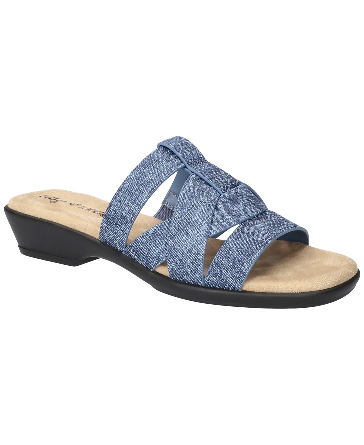 Women's Lakeport Comfort Slide Sandals - Navy