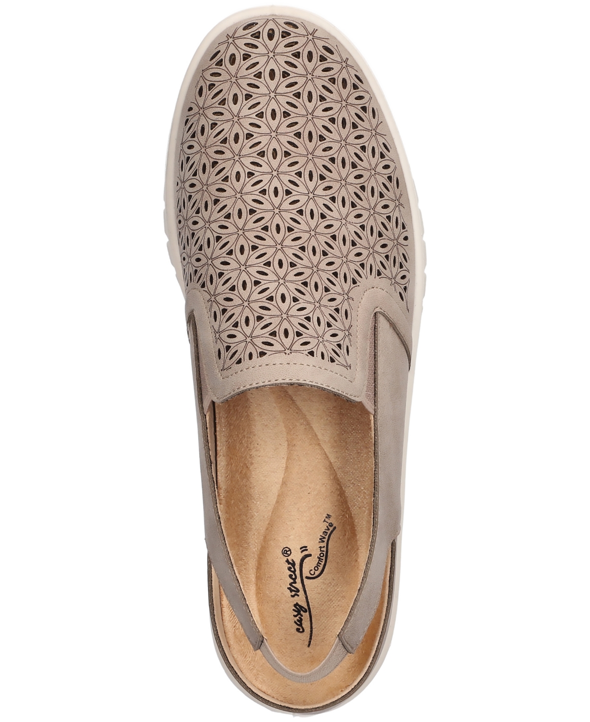 EASY STREET WOMEN'S PETAL COMFORT SLIP-ON FLATS 