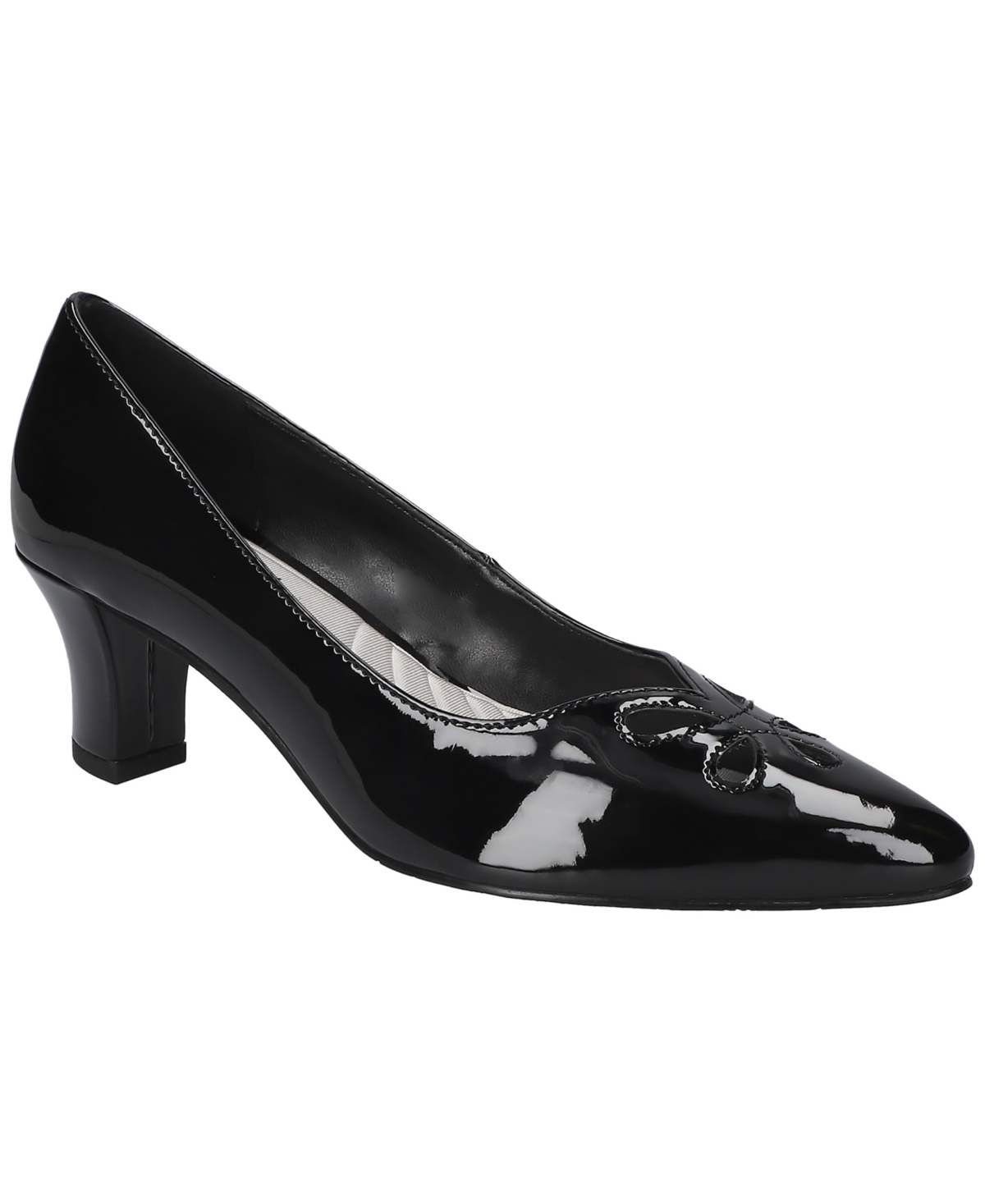 EASY STREET WOMEN'S PAT DRESS HEEL PUMPS 