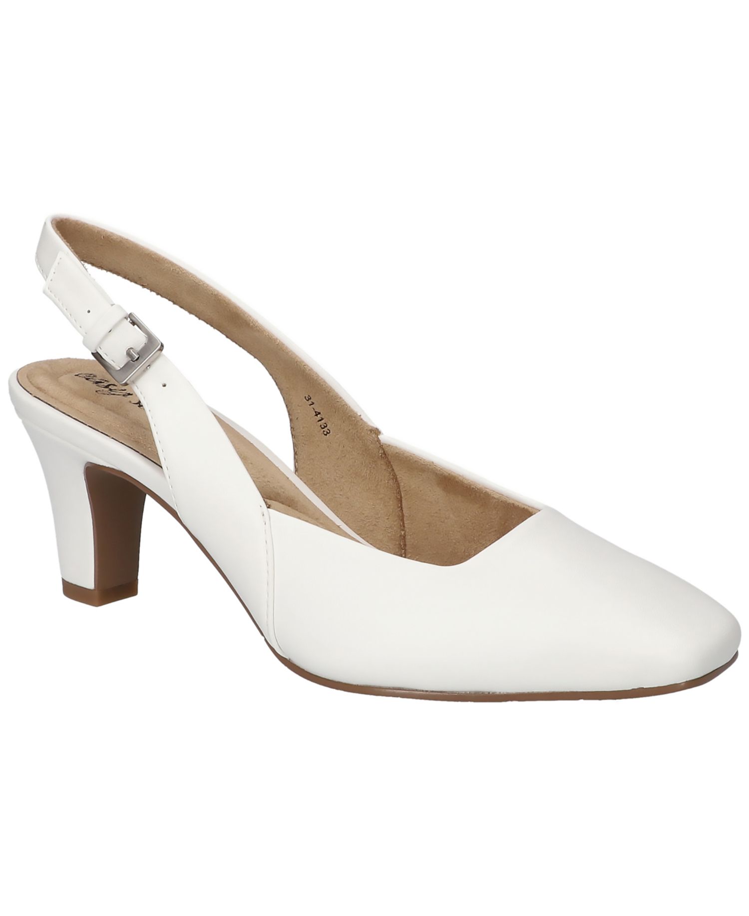 Ritsa Square Toe Slingback Pumps