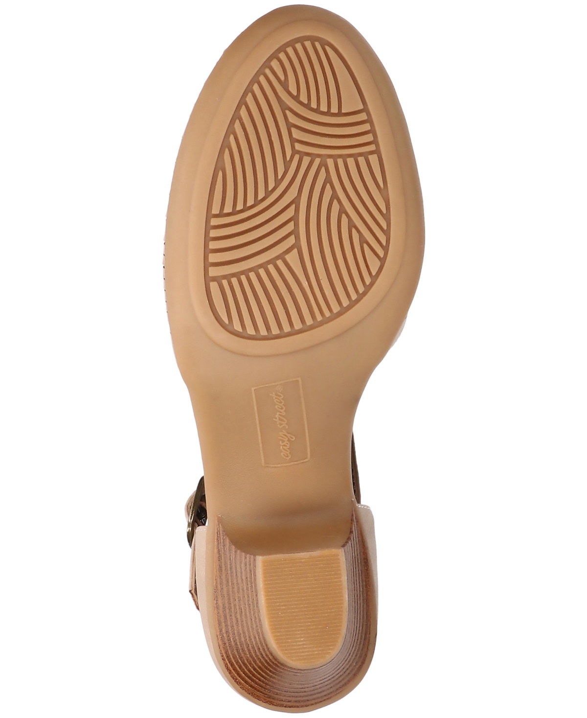 EASY STREET WOMEN'S JUSTINA BLOCK HEEL SANDALS 