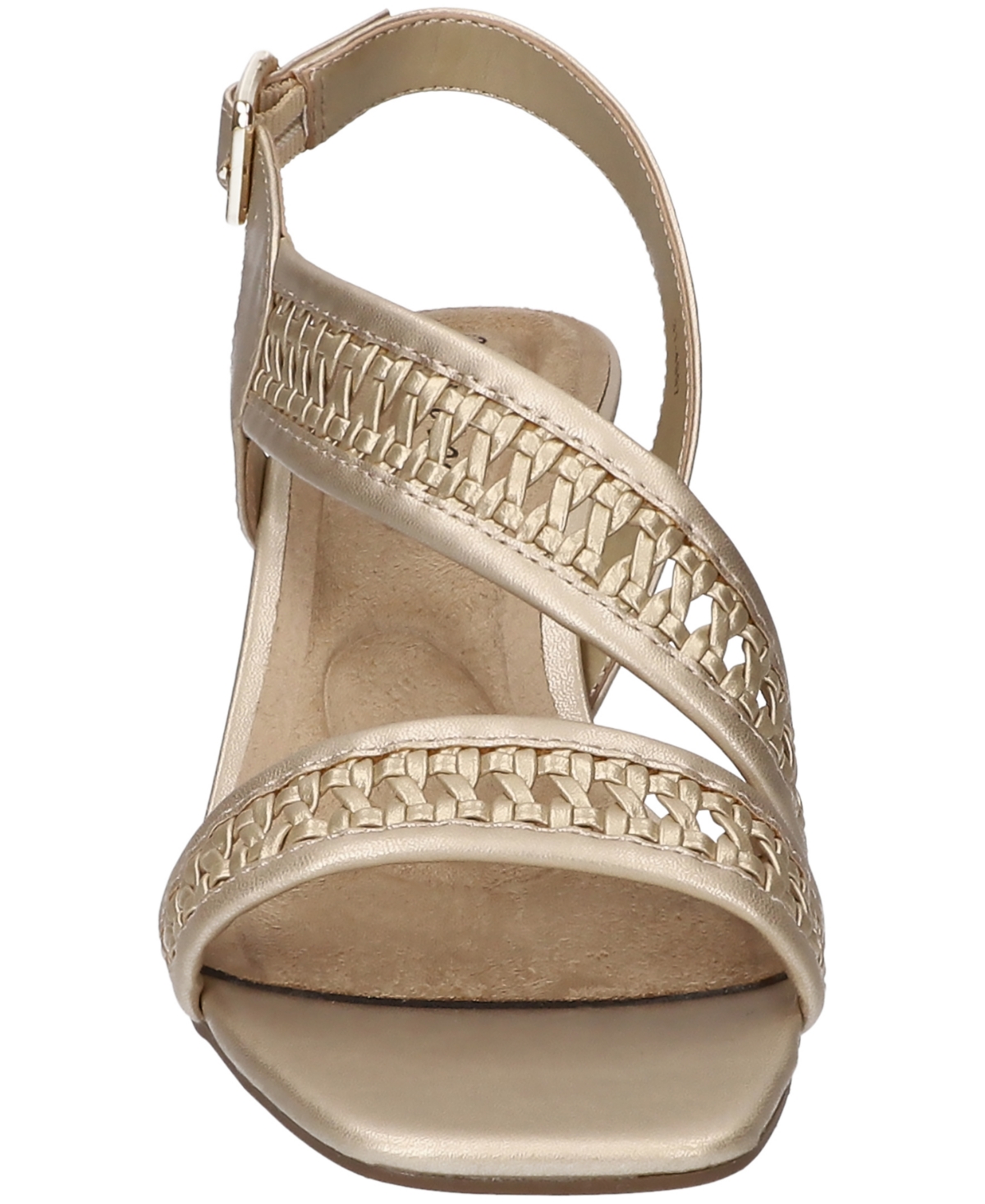 EASY STREET WOMEN'S ROWAN SQUARE TOE SANDALS 