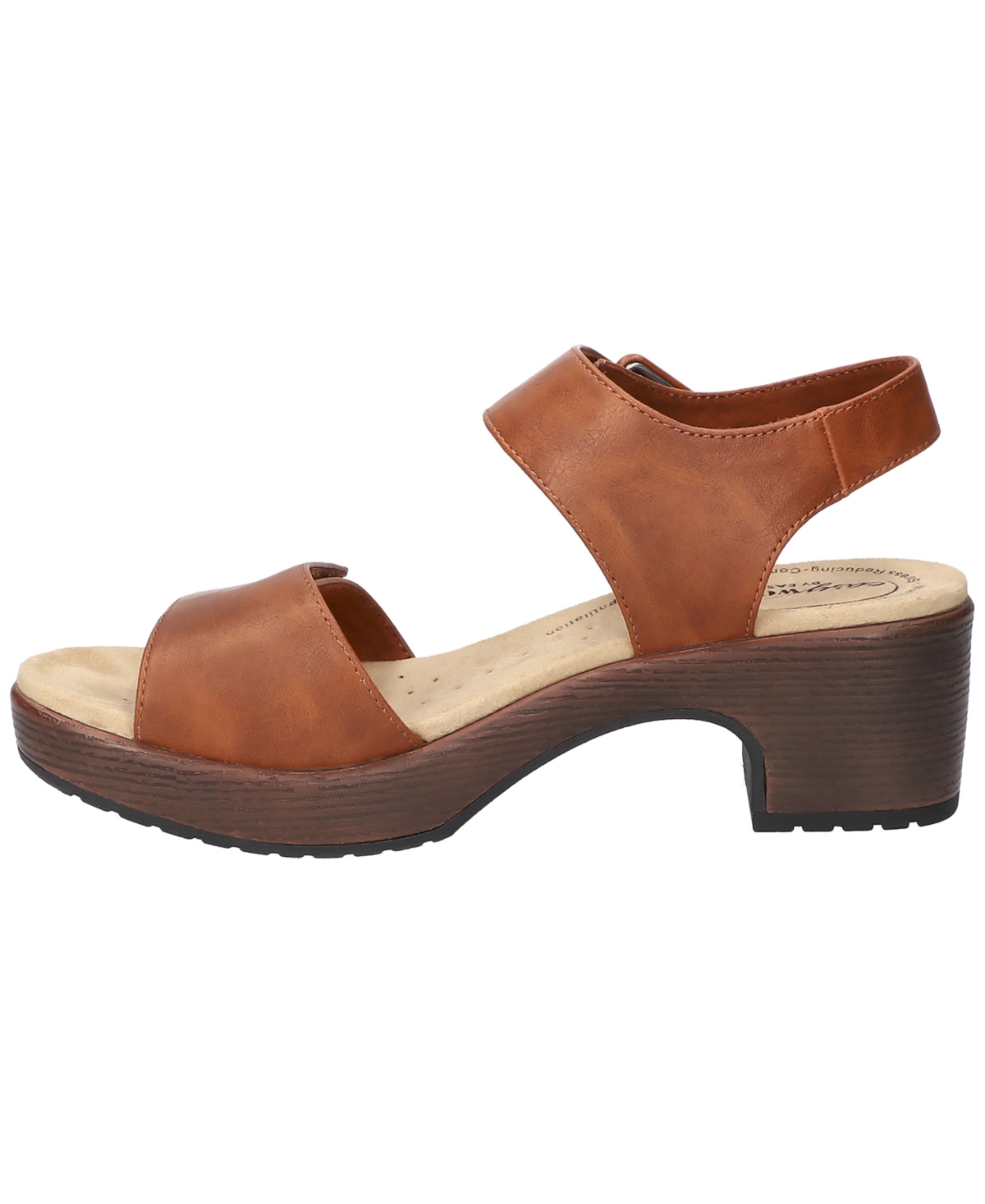 Shop Easy Street Women's Marva Slip-resistant Sandals In Spring Brown