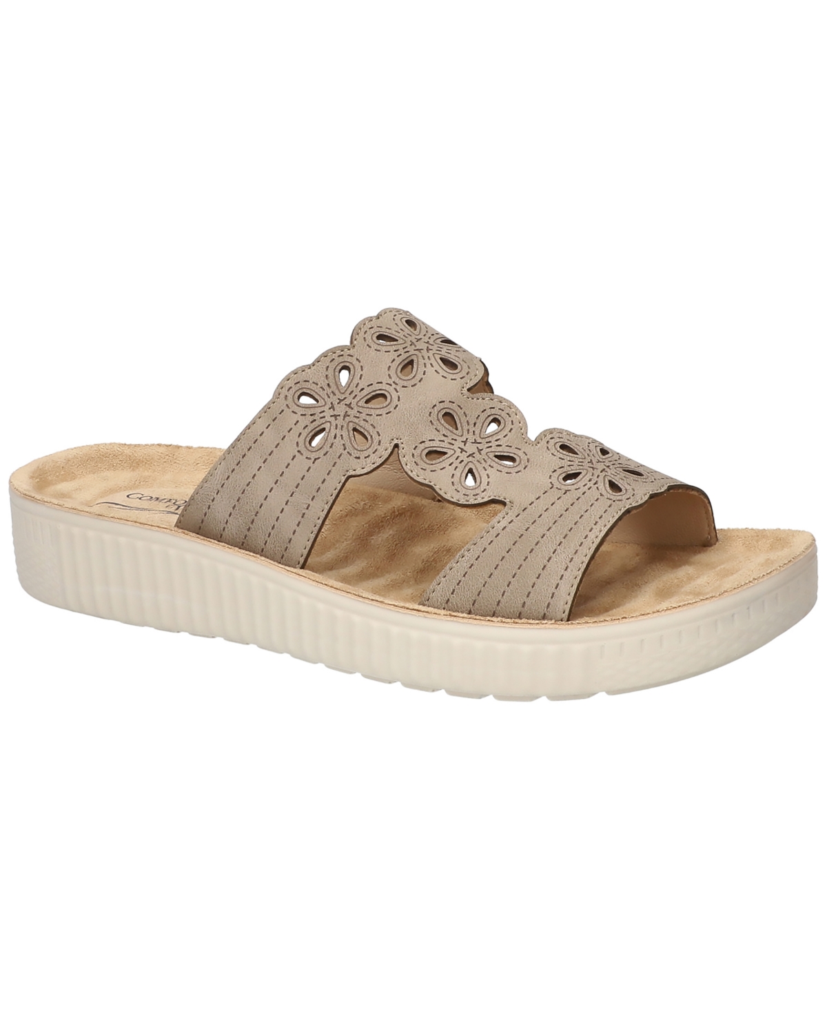 EASY STREET WOMEN'S TAJ SLIP-ON SLIDE SANDALS 