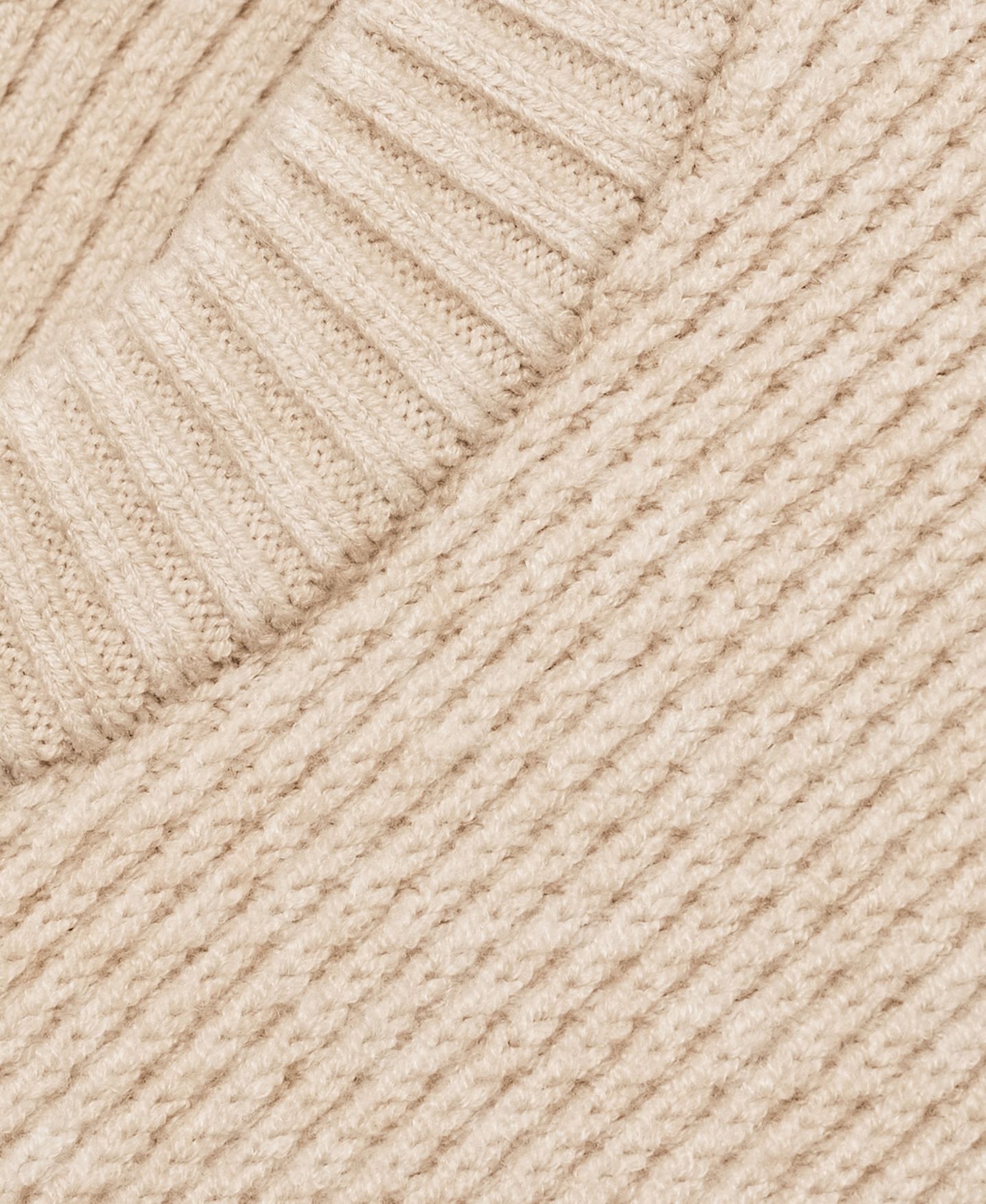 Мужской свитер MANGO EU Regular-Fit Knitted, цвет: Песочный — фото 6