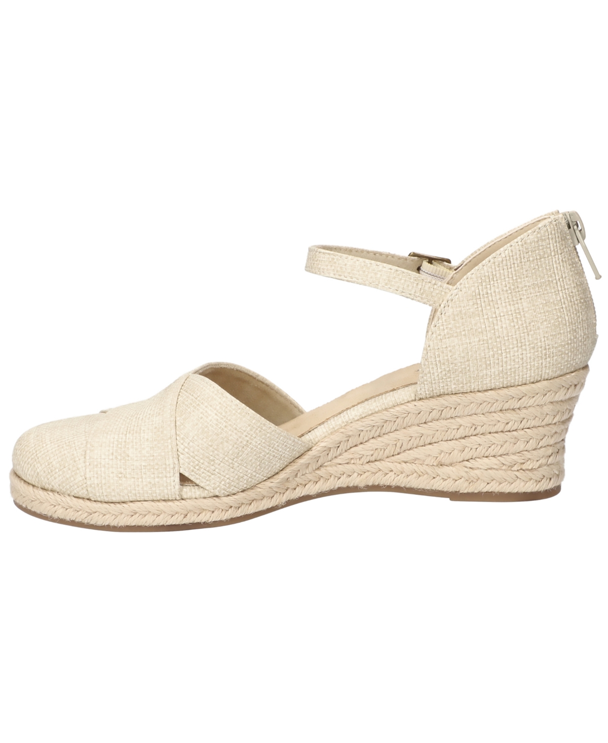 EASY STREET WOMEN'S COAST ESPADRILLE WEDGE SANDALS 