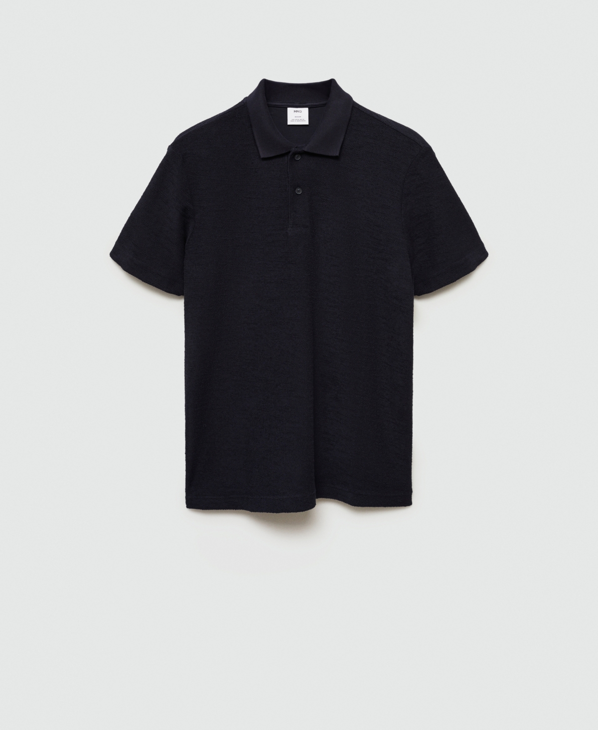 Mango Men's Regular-Fit Cotton Polo Shirt