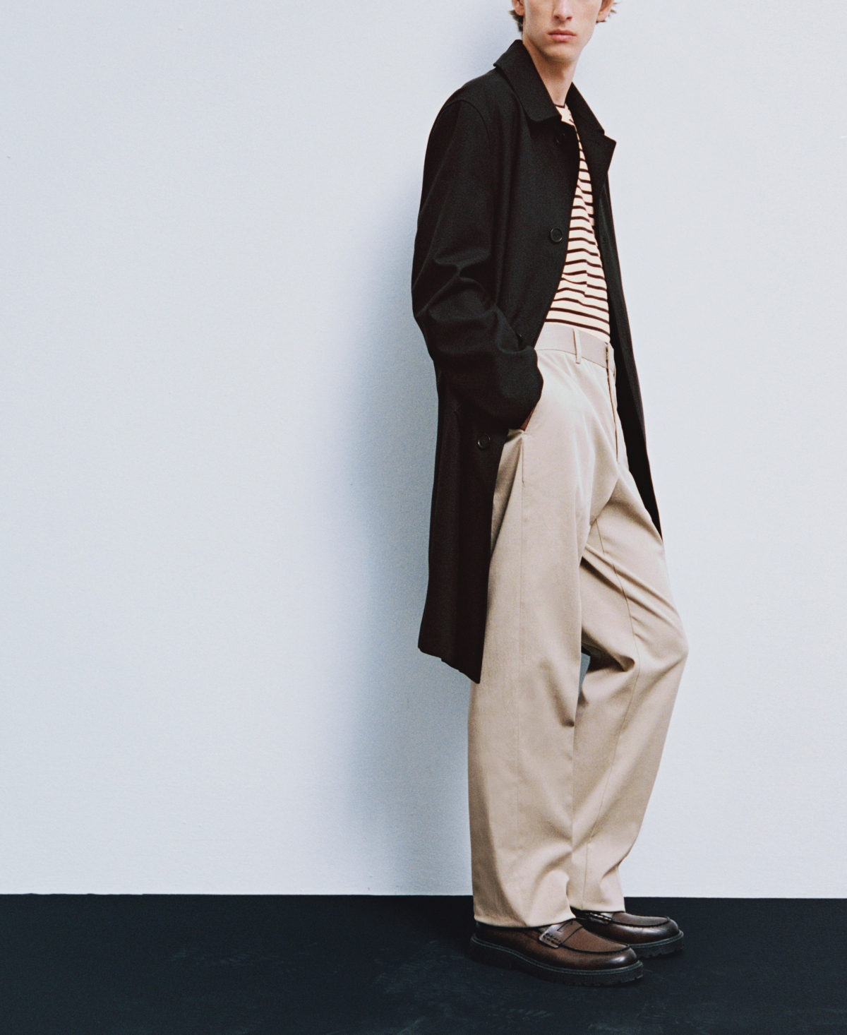 Mango Men's Regular-Fit Cotton Pants